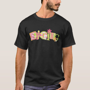 FrühlingsWord farbiger Clipart T-Shirt