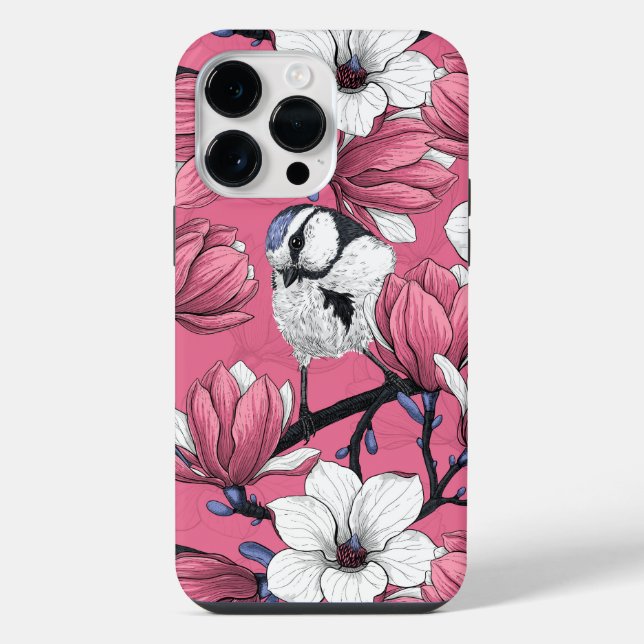 Frühlingszeit in Rosa iPhone Hülle (Rückseite)