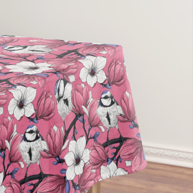 Frühlingszeit in Rosa Tischdecke (Beispiel)