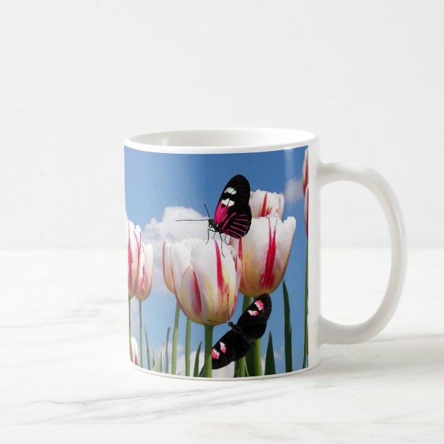 Frühlingszeit Kaffeetasse (Rechts)