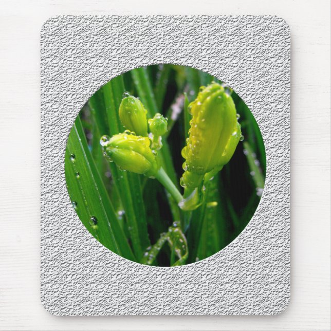 Frühlingszwiebeln Mousepad (Vorne)