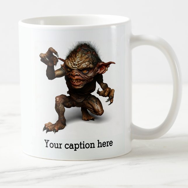 Frühmorgendliche innere Bestie entfesselt Kaffeetasse (Von Creator hochgeladen)