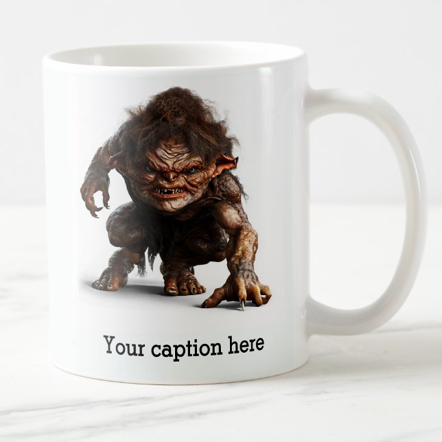 Frühmorgendliche innere Bestie entfesselt Kaffeetasse (Von Creator hochgeladen)