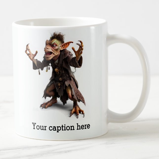 Frühmorgendliche innere Bestie entfesselt Kaffeetasse (Von Creator hochgeladen)