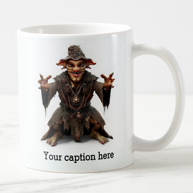 Frühmorgendliche innere Bestie entfesselt Kaffeetasse (Von Creator hochgeladen)