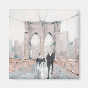 Frühmorgendlicher Spaziergang - New York Magnet