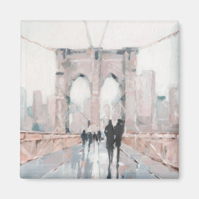 Frühmorgendlicher Spaziergang - New York Magnet (Vorne)