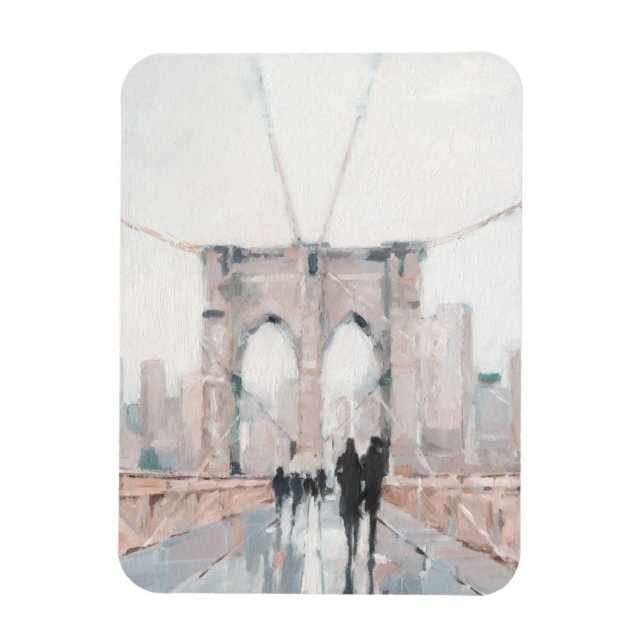 Frühmorgendlicher Spaziergang - New York Magnet (Vertikal)