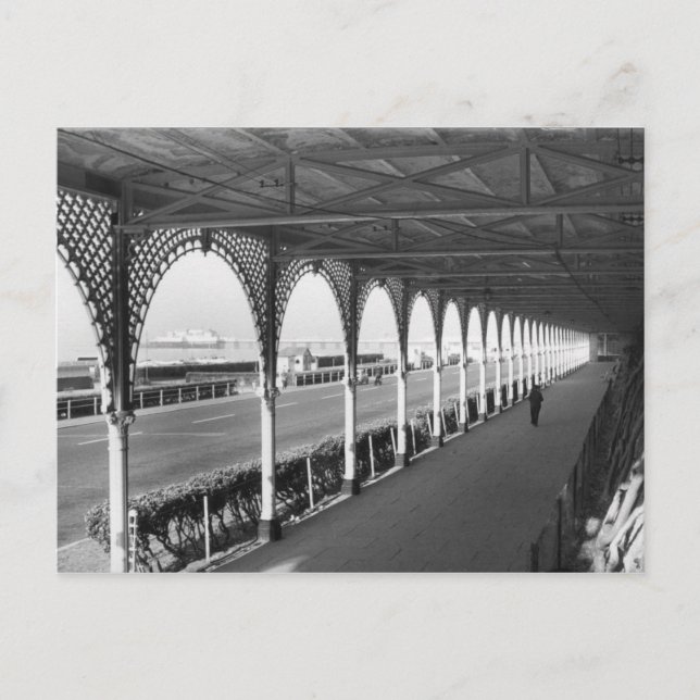 Frühmorgendlicher Spaziergang Postkarte (Vorderseite)