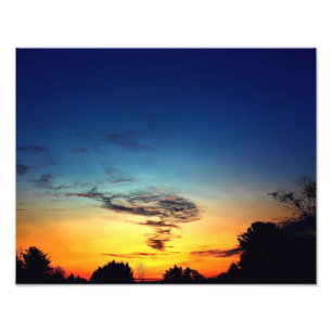 Frühmorgens Fotodruck