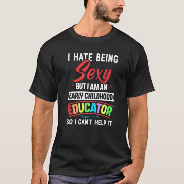 Frühpädagogik Lehrerausbildung Kindergarten T-Shirt (Vorderseite)