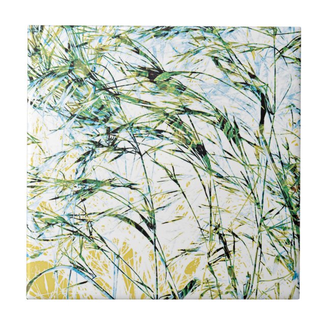 Frühsommer Natur Blume projiziert Kunst Fliese (Vorderseite)