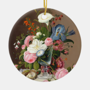 Frühsommerliche Blume , Severin Roesen Keramik Ornament