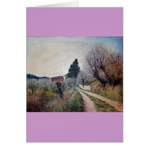 FRÜHSTE FRÜHSTÜCK IN VERNALESIEN / Toskana Landsch