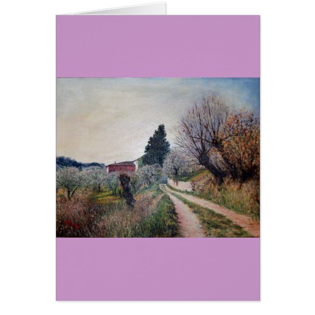 FRÜHSTE FRÜHSTÜCK IN VERNALESIEN / Toskana Landsch (Vorne)