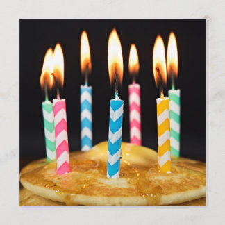 Frühstück am Geburtstag Brunch Einladung