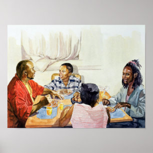 Frühstück am Wochenende 2003 Poster