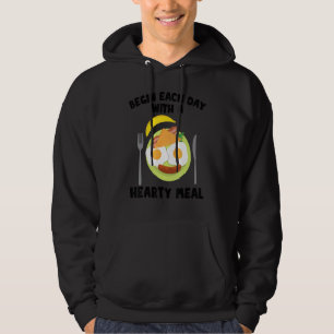 Frühstück Beginnen Sie jeden Tag mit einer herzha Hoodie