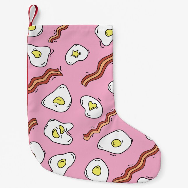 Frühstück Bonanza: Cartoon Freuen Kleiner Weihnachtsstrumpf (Vorderseite)