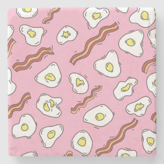 Frühstück Bonanza: Cartoon Freuen Steinuntersetzer