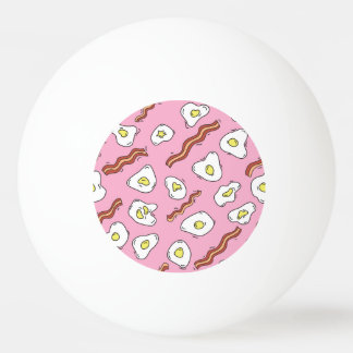 Frühstück Bonanza: Cartoon Freuen Tischtennisball