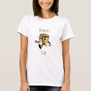 Frühstück Club Happy Pancakes Hoodie T-Shirt