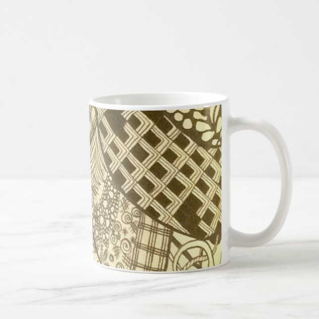 Frühstück... Dang!  Regenbogen-Kaffeepause Tasse (Rechts)