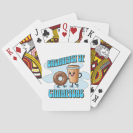 Frühstück der Champions Spielkarten