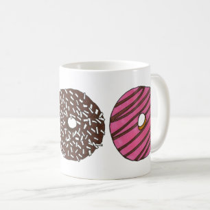 Frühstück Donut Doughnut Shop Junk Food Feinschmec Kaffeetasse