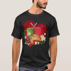 Frühstück für zwei mit Croissant und Kaffee-Gesche T-Shirt