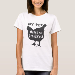 Frühstück Haustier T-Shirt