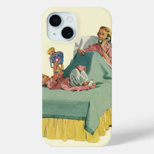 Frühstück im Bett für Mama von der Familie im Vint Case-Mate iPhone Hülle