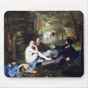 Frühstück im Freien, Manet Mousepad