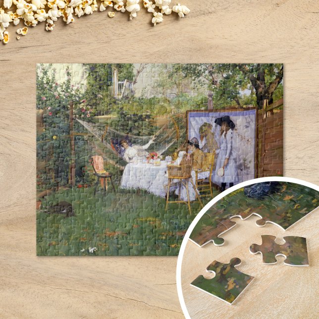 Frühstück im Freien | William Merritt Chase Puzzle (Von Creator hochgeladen)
