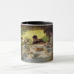 Frühstück im Garten Tasse