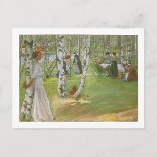 Frühstück im Open by Carl Larsson Postkarte