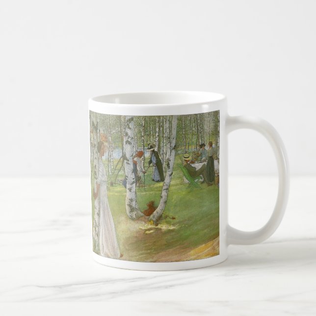 Frühstück im Open by Carl Larsson Tasse (Rechts)