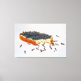 Frühstück in der Yogakultur Leinwanddruck