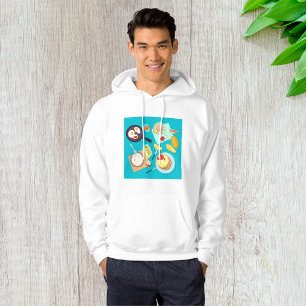 Frühstück Lebensmittel Hoodie