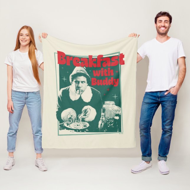 Frühstück mit Buddy Fleecedecke (Beispiel)