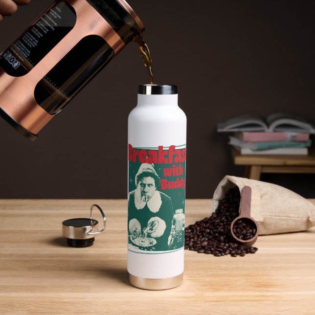 Frühstück mit Buddy Trinkflasche (Kaffee)