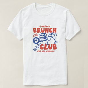 Frühstück mit Freunden Grafik T-Shirt
