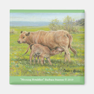 "Frühstück morgens" Magnet