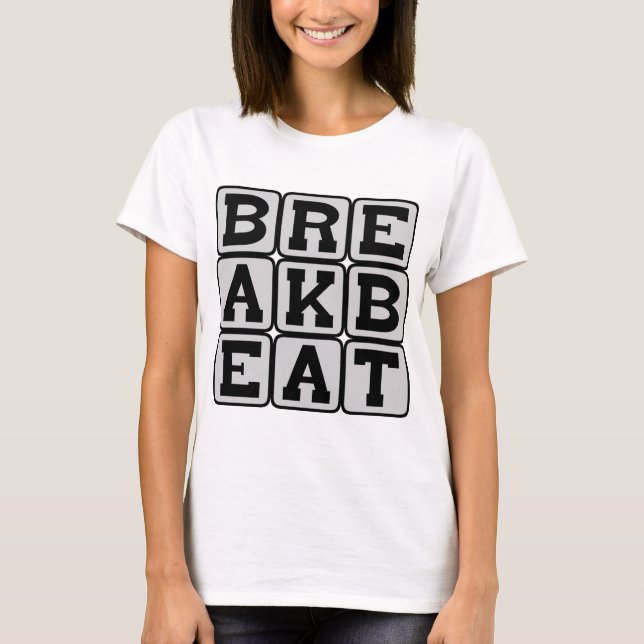 Frühstück, Musikgenre T-Shirt (Vorderseite)