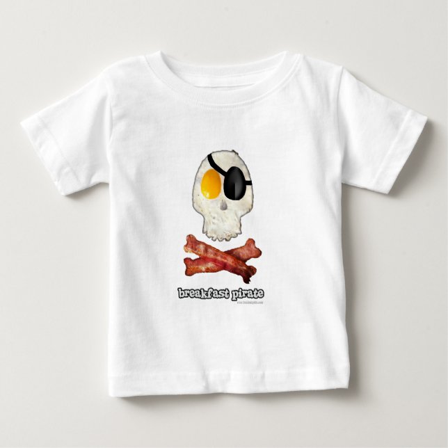 Frühstück Pirate... Baby T-shirt (Vorderseite)