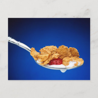 Frühstück Postkarte