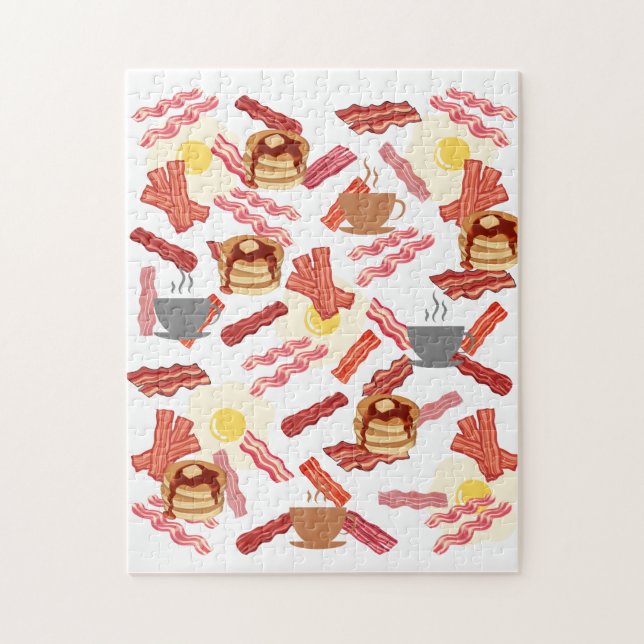 Frühstück Puzzle (Vertikal)