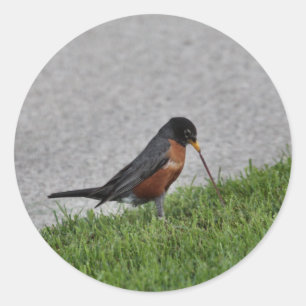 Frühstück Runder Aufkleber