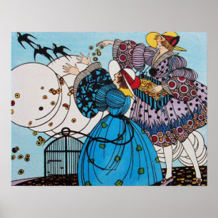 FRÜHSTÜCK / SCHNELLKOSTENDESIGNER POSTER