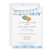 Frühstück und Babydusche